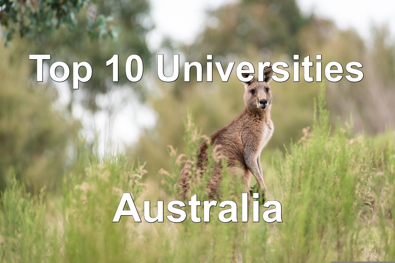 Top 10 universities australia
